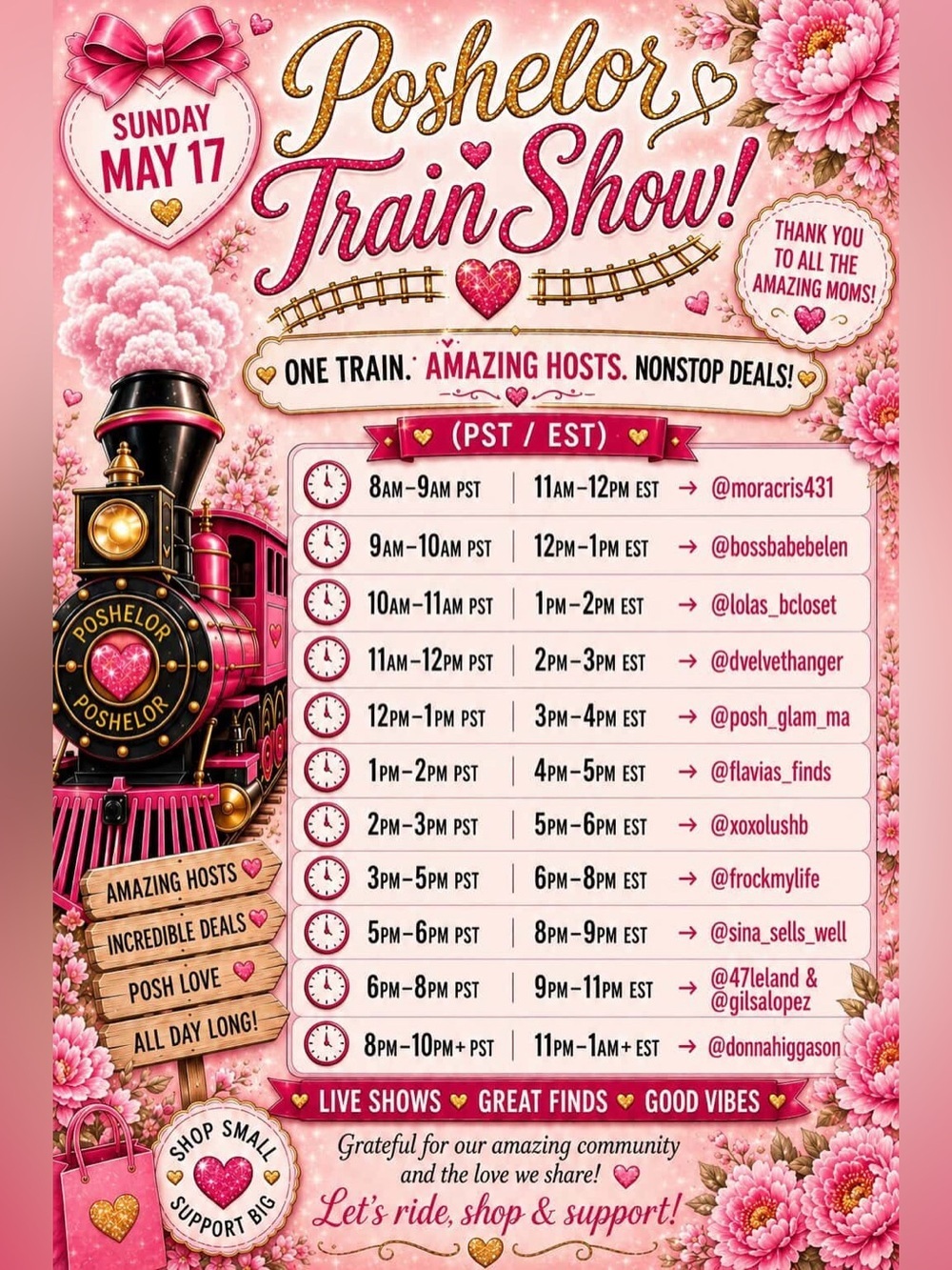 Poshelor Train Show 🛤️🚂